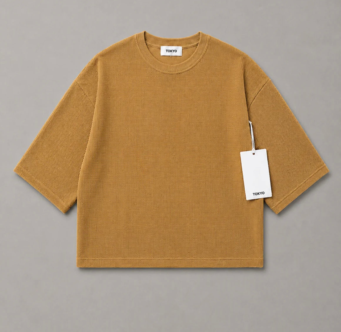 T-shirt Crop Waffle