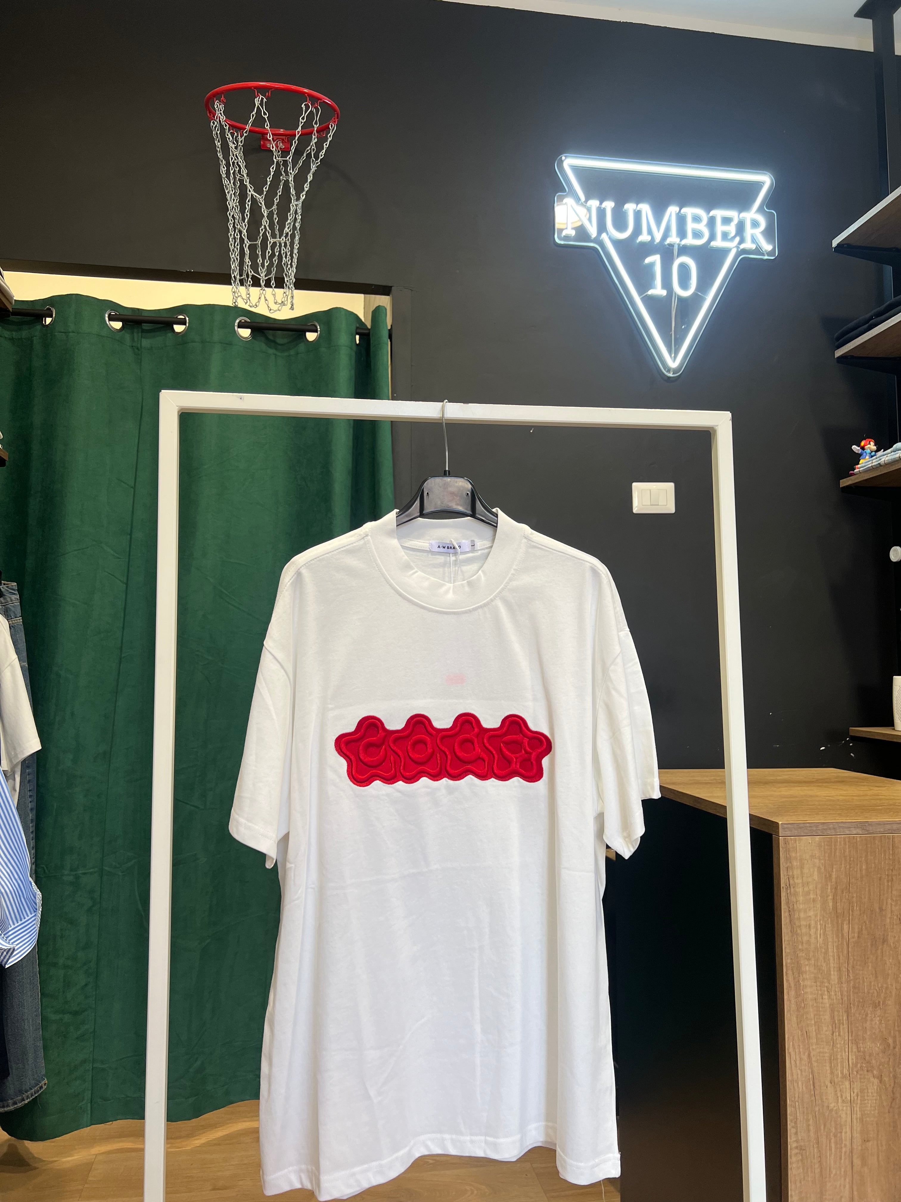 T-shirt Red Flowers