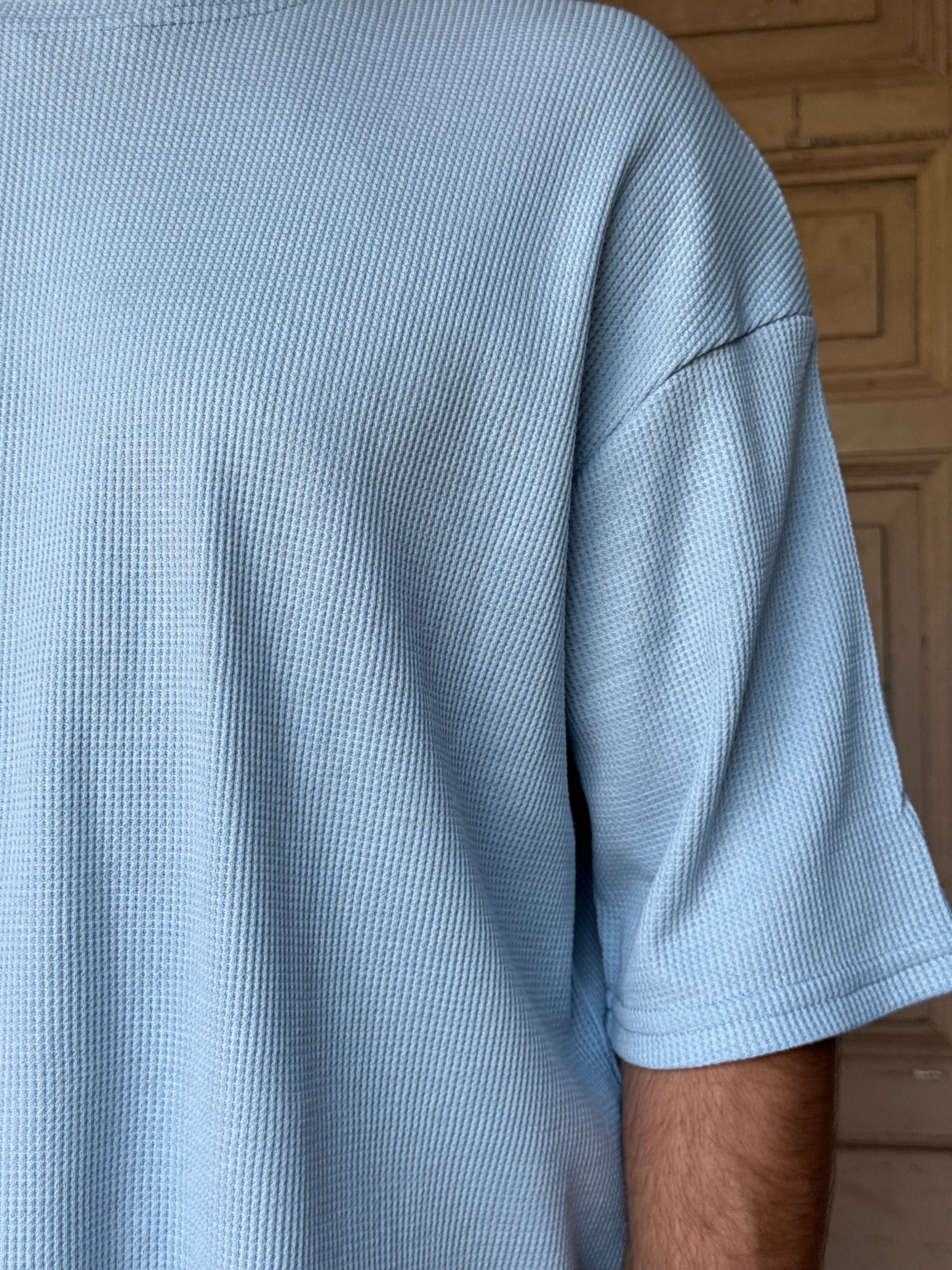 T-shirt Crop Waffle