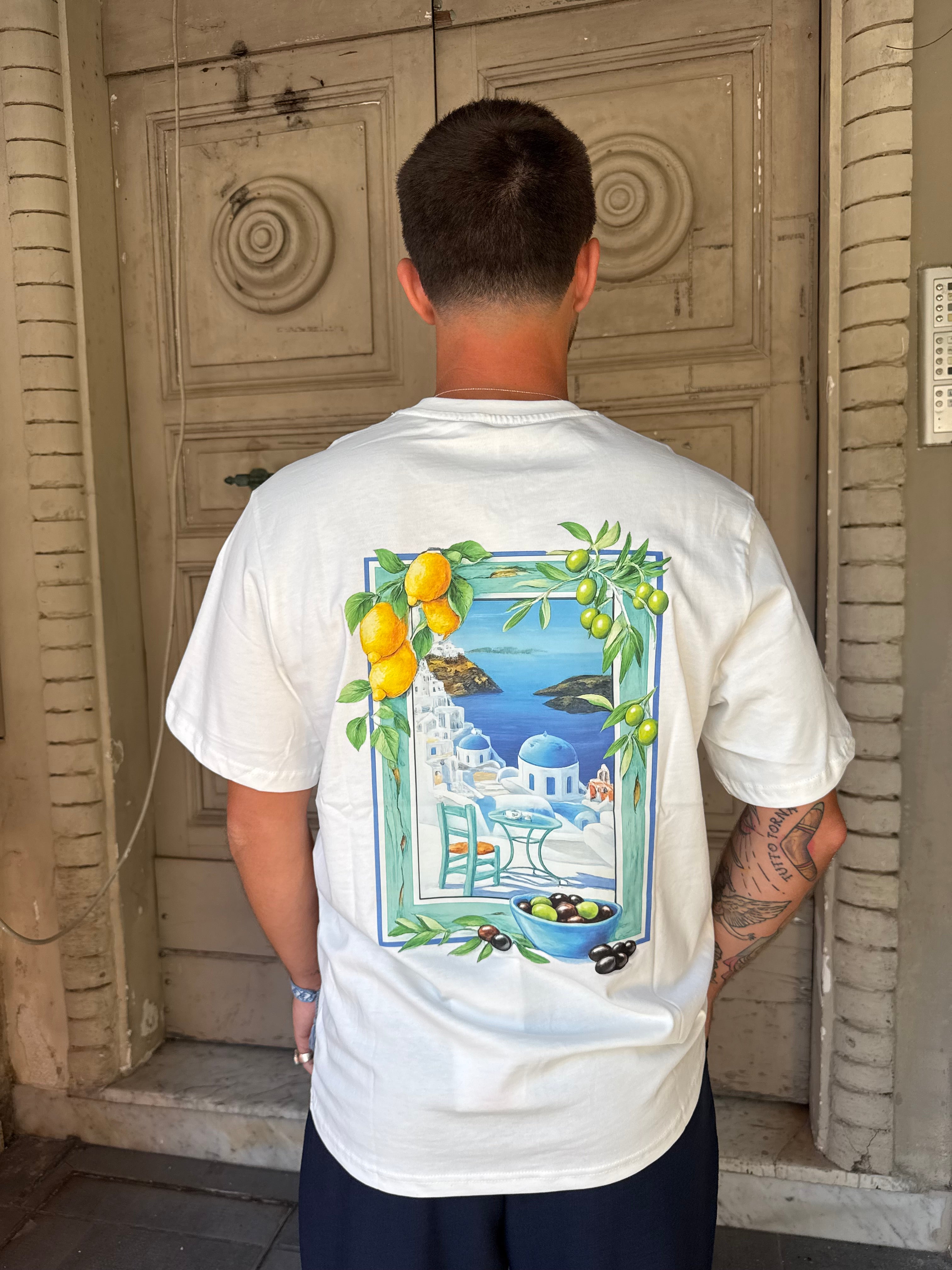 T-shirt Santorini