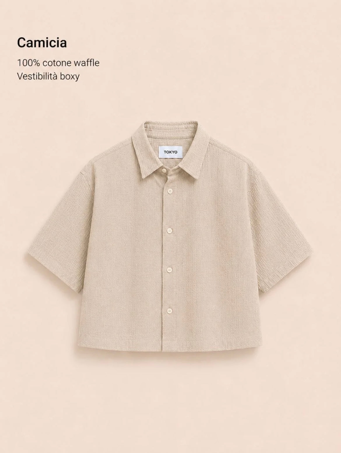 Camicia Waffle