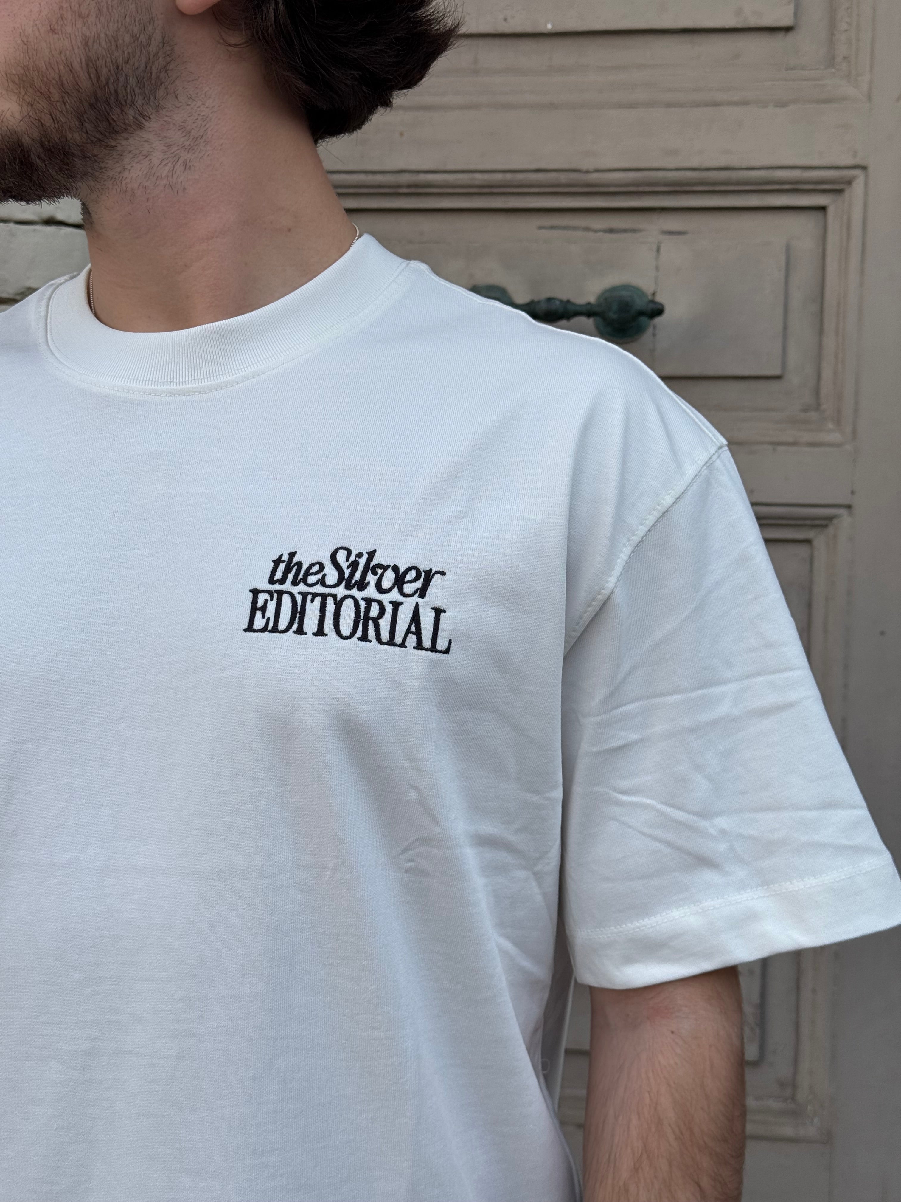T-shirt “The silver editorial”