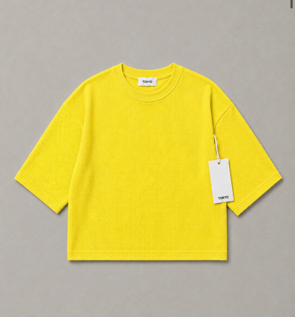 T-shirt Crop Waffle