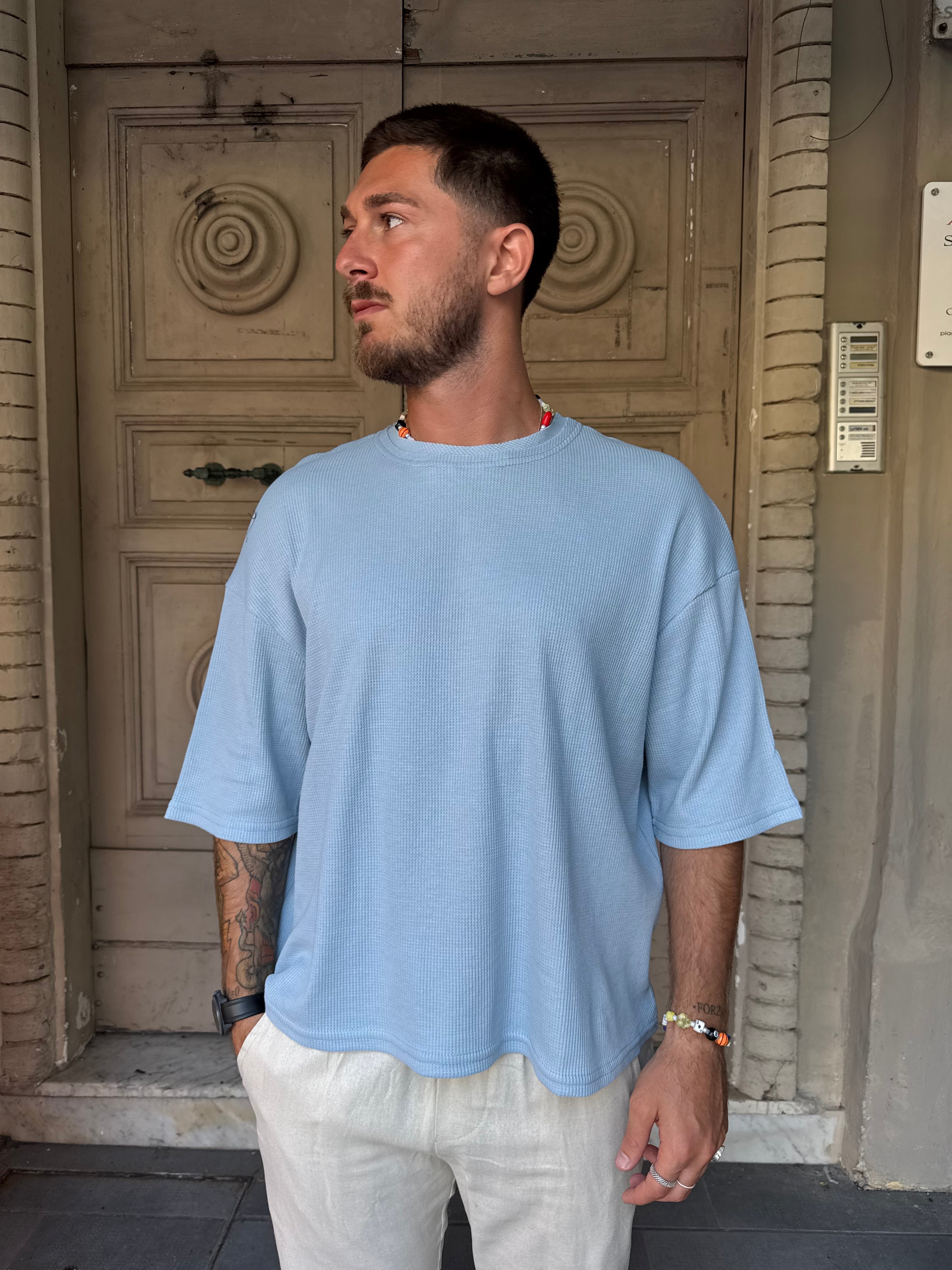 T-shirt Crop Waffle