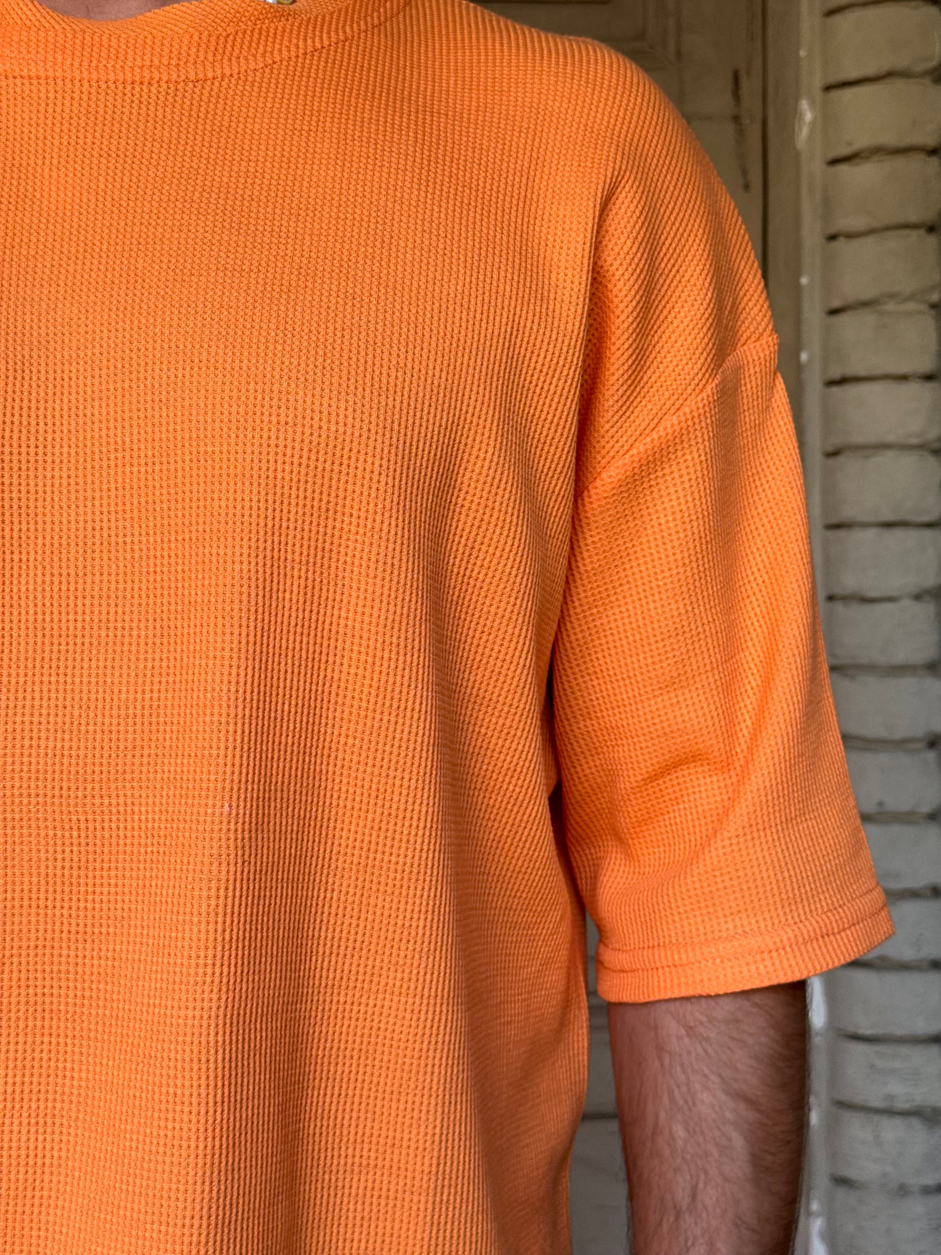 T-shirt Crop Waffle