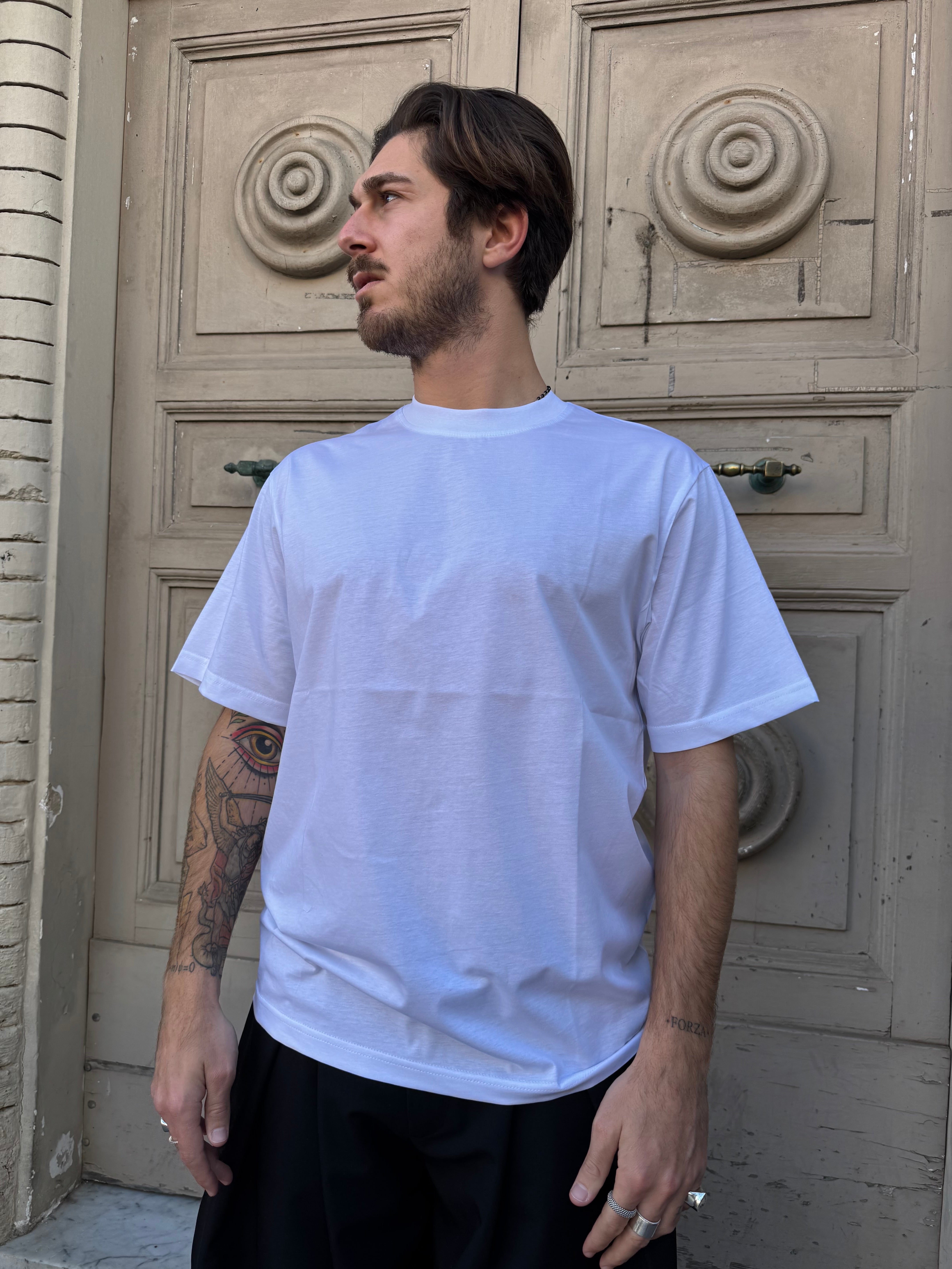 Tshirt in filo di scozia