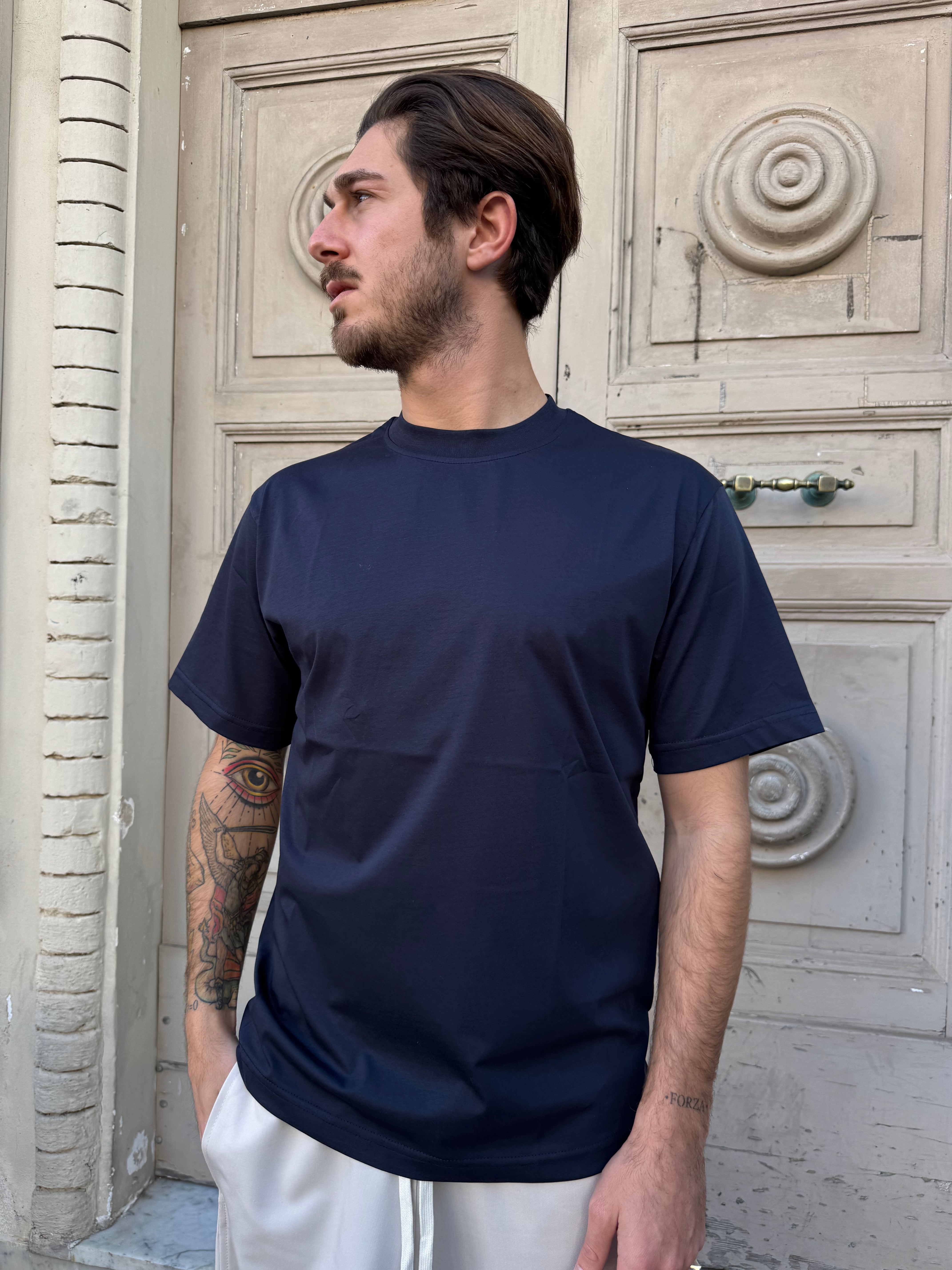 Tshirt in filo di scozia