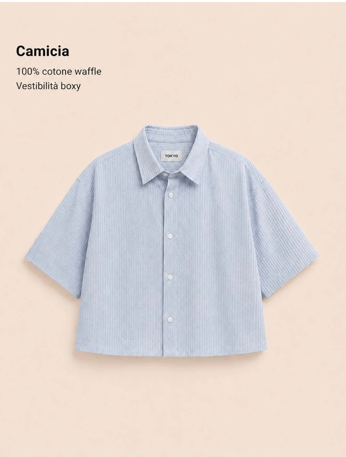 Camicia Waffle
