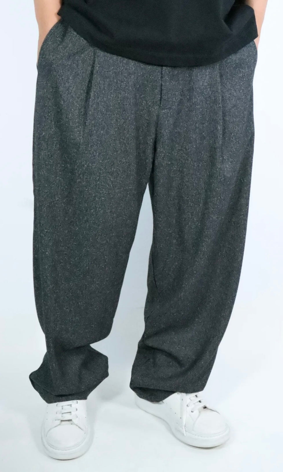 Pantalone Over in Lana