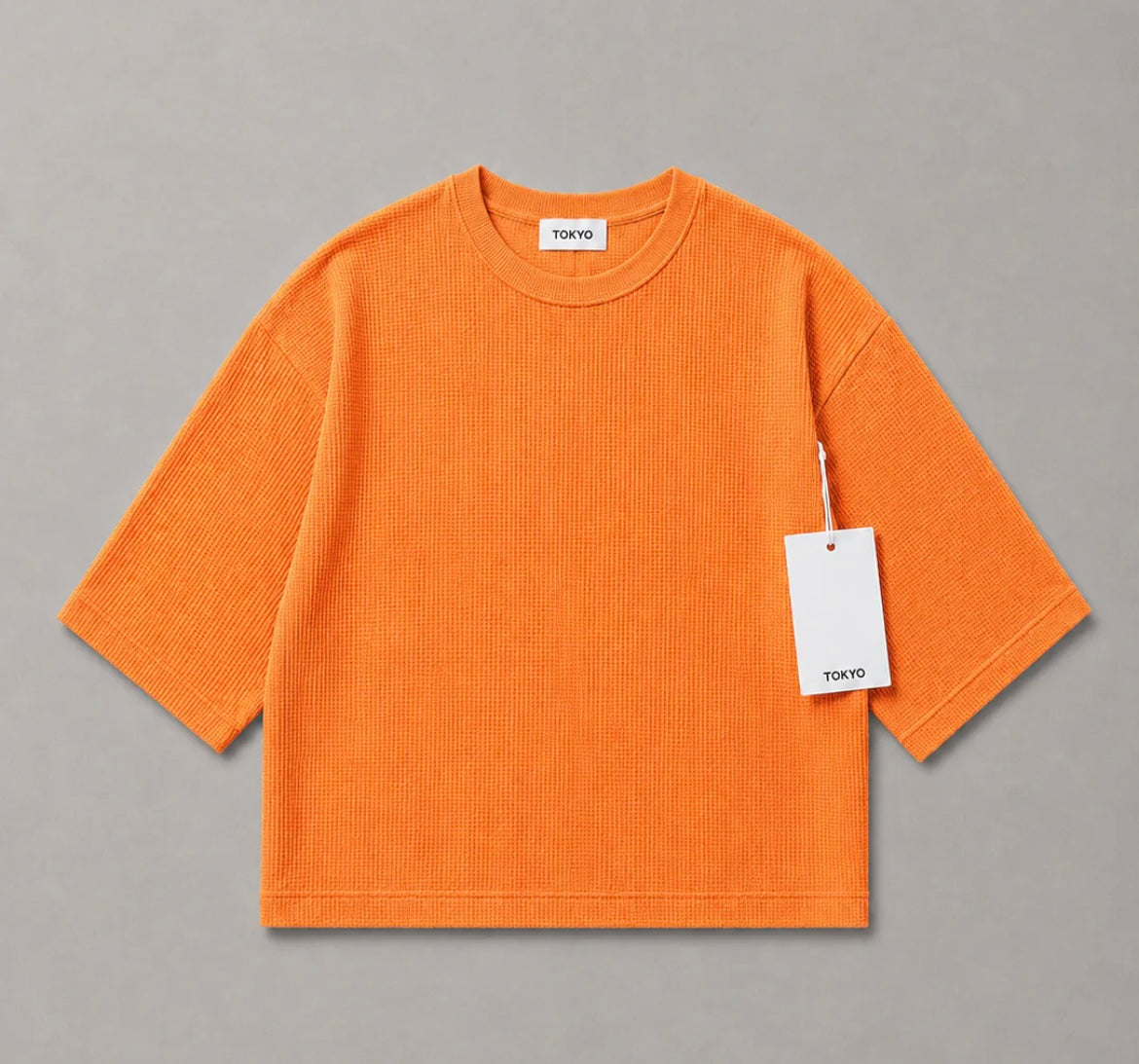 T-shirt Crop Waffle