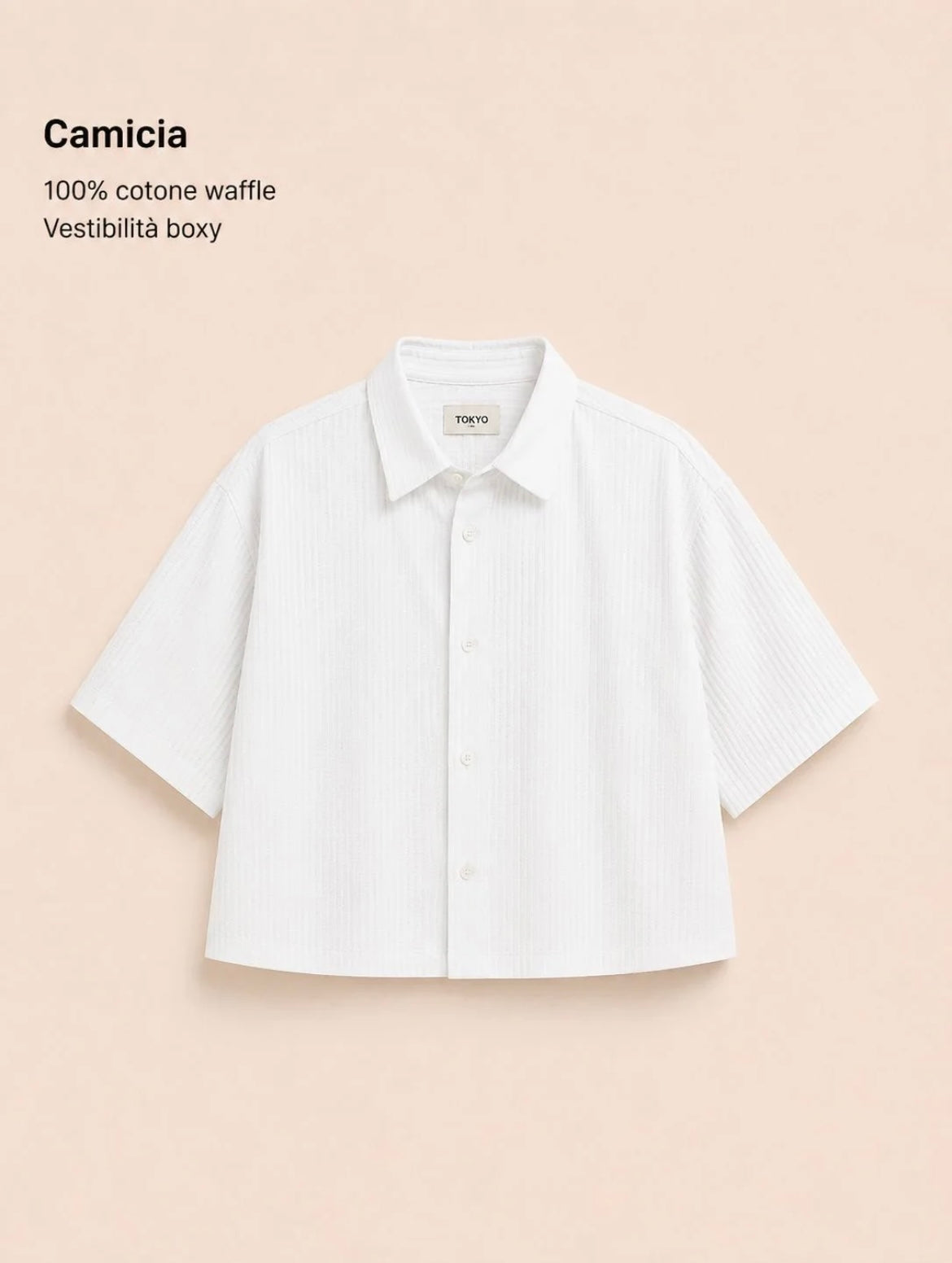 Camicia Waffle