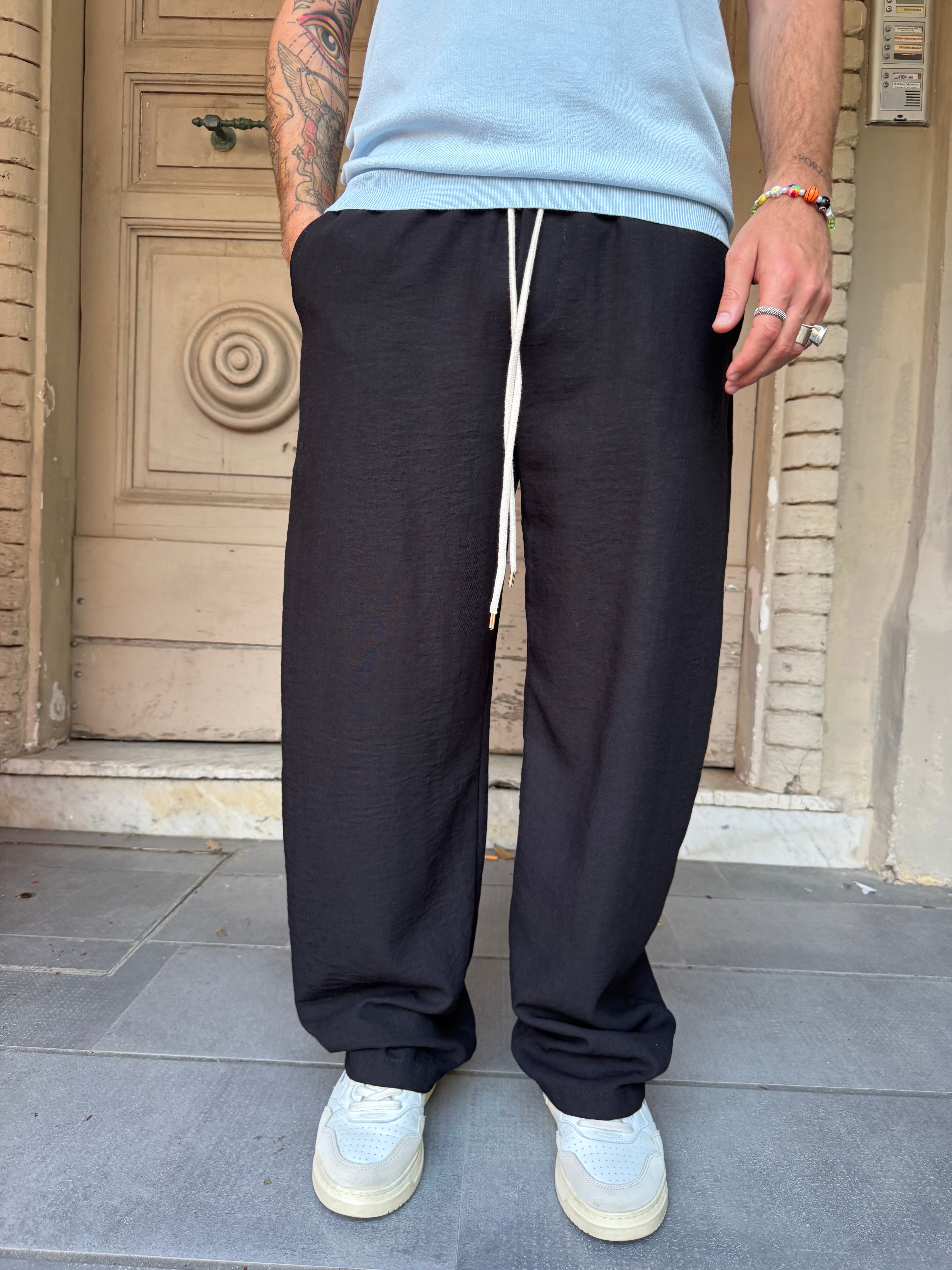 Pantalone Easy in Lino